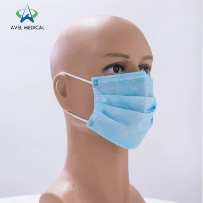 フェイスマスク、使い捨て保護マスク、飛沫防止フェイスマスク、防塵フェイスマスク、高品質3層マスカーイヤーループ